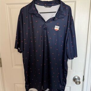Houston Open Navy Blue Men's Polo Shirt